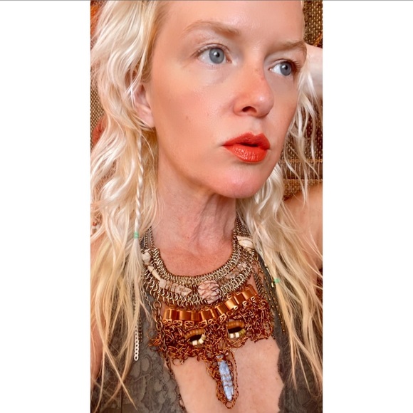 Handmade Large Statement Necklace - Picture 1 of 11